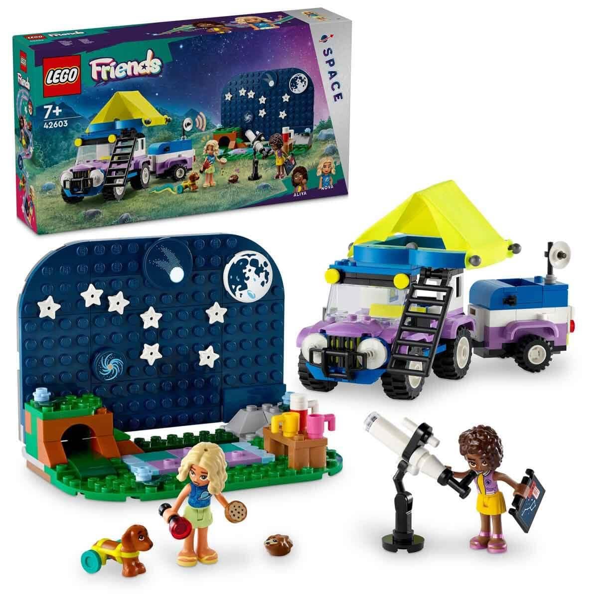 LEGO Friends Stargazing Camping Vehicle Set with Toy Telescope
